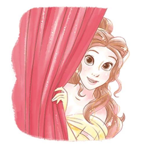 👀 Стикер «Beauty and the Beast (Romantic)» для Telegram