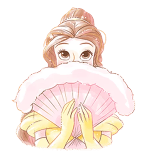 😳 Стикер «Beauty and the Beast (Romantic)» для Telegram