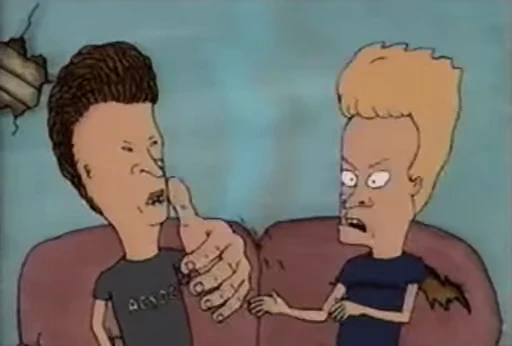 🤘 Стикер «Beavis and Butthead» для Telegram