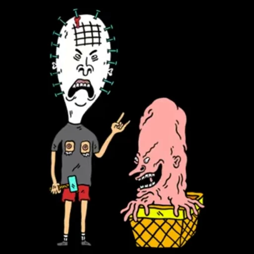 🤘 Стикер «Beavis and Butthead» для Telegram