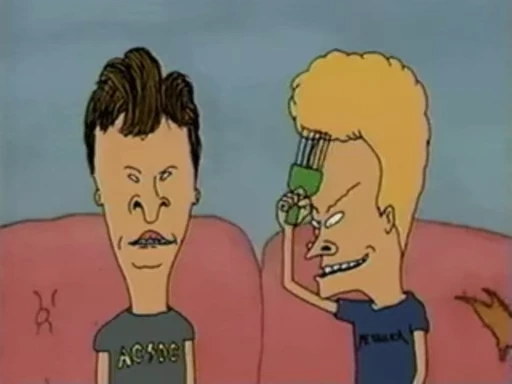 🤘 Стикер «Beavis and Butthead» для Telegram