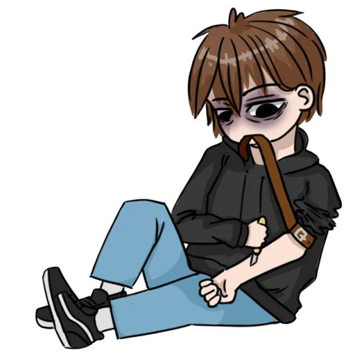 ☠️ Стикер «sorryguysimjustafreake» для Telegram