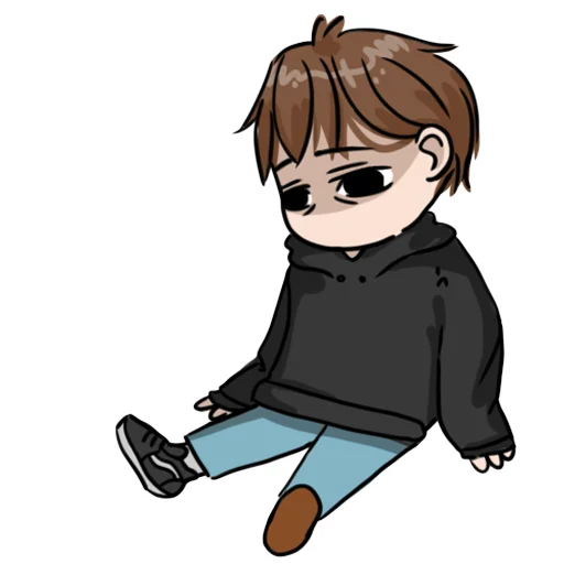 😔 Стикер «sorryguysimjustafreake» для Telegram