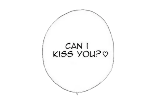 💋 Стикер «because I like you» для Telegram