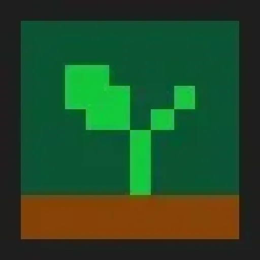 🌱 Стикер «Bedrock icons» для Telegram