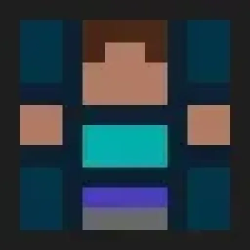 👨‍🦱 Стикер «Bedrock icons» для Telegram