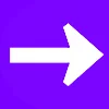 〰 Эмодзи «Фиолетовый шрифт» для Telegram