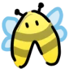 🐝 Эмодзи «Пчелиные буквы» для Telegram