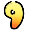 9⃣ Эмодзи «Пчелиные буквы» для Telegram