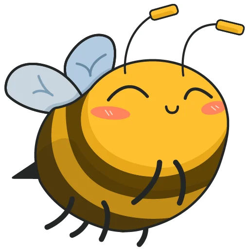 ☺️ Стикер «Bee Bob» для Telegram