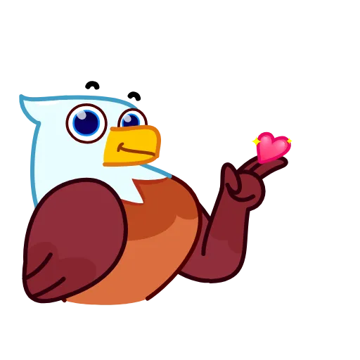 😘 Стикер «Beefy Eagle» для Telegram