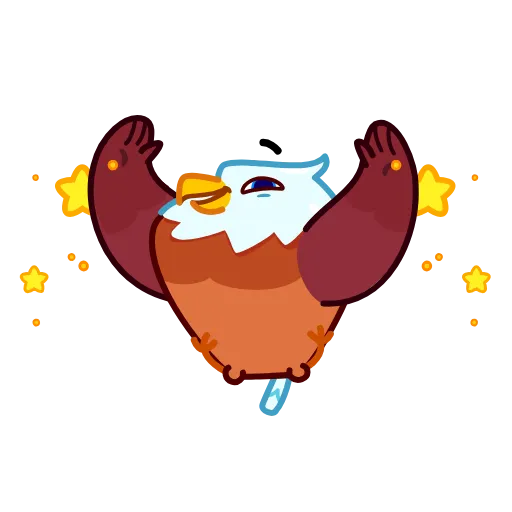 👋 Стикер «Beefy Eagle» для Telegram