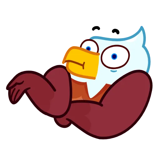 🤨 Стикер «Beefy Eagle» для Telegram