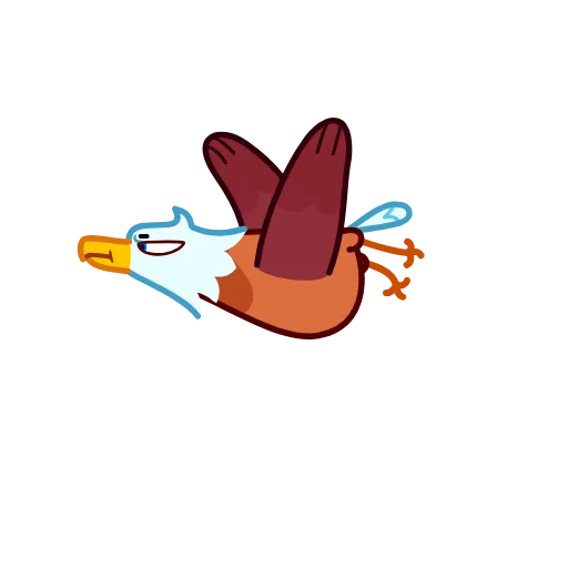 😤 Стикер «Beefy Eagle» для Telegram