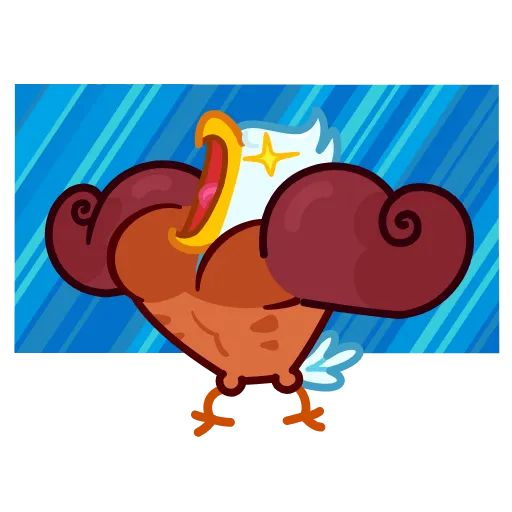 😠 Стикер «Beefy Eagle» для Telegram