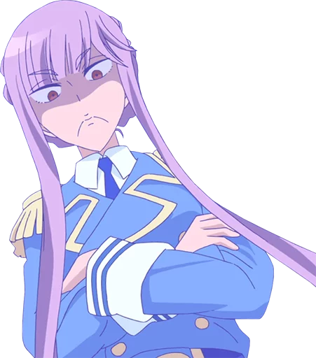 👿 Стикер «Beelzebub-jou no Okinimesu mama» для Telegram
