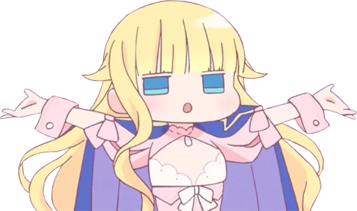 👐 Стикер «Beelzebub-jou no Okinimesu mama» для Telegram