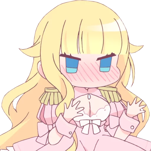 😳 Стикер «Beelzebub-jou no Okinimesu mama» для Telegram