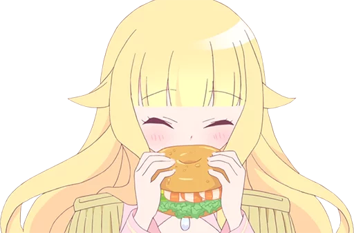 🍔 Стикер «Beelzebub-jou no Okinimesu mama» для Telegram