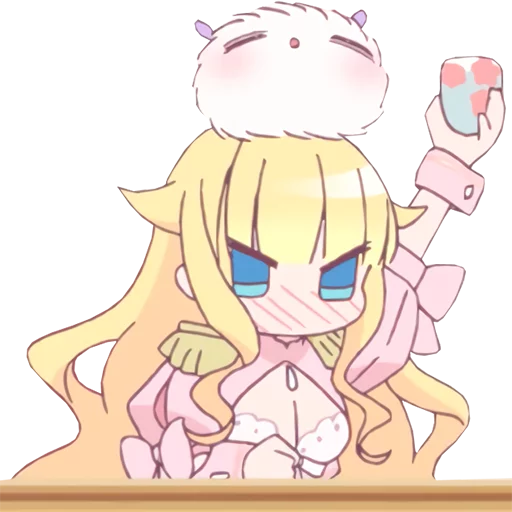🍺 Стикер «Beelzebub-jou no Okinimesu mama» для Telegram