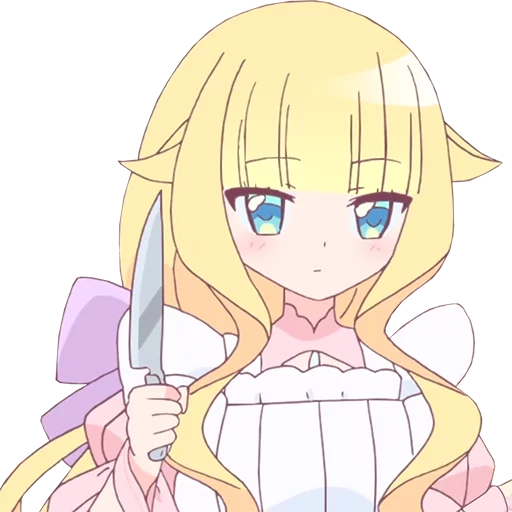 🔪 Стикер «Beelzebub-jou no Okinimesu mama» для Telegram