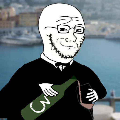 😏 Стикер «БИРГЕЙСТВО» для Telegram