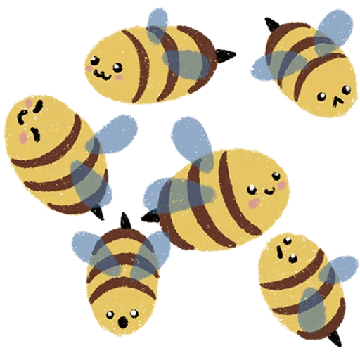 🐝 Стикер «Пчелки» для Telegram