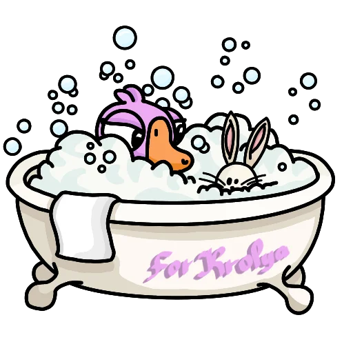 🛁 Стикер «Pchyolarts» для Telegram