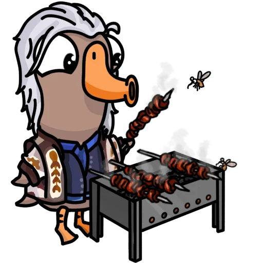 🍗 Стикер «Pchyolarts» для Telegram