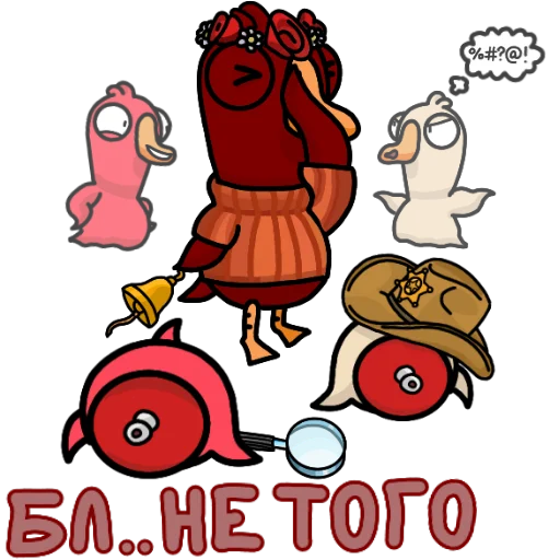 🤦‍♀ Стикер «Pchyolarts» для Telegram