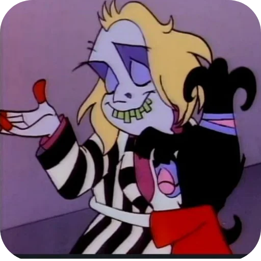 📖 Стикер «Beetlejuice» для Telegram