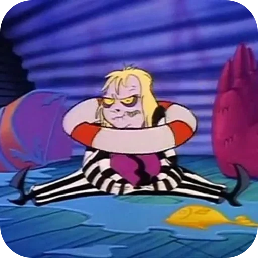 📖 Стикер «Beetlejuice» для Telegram