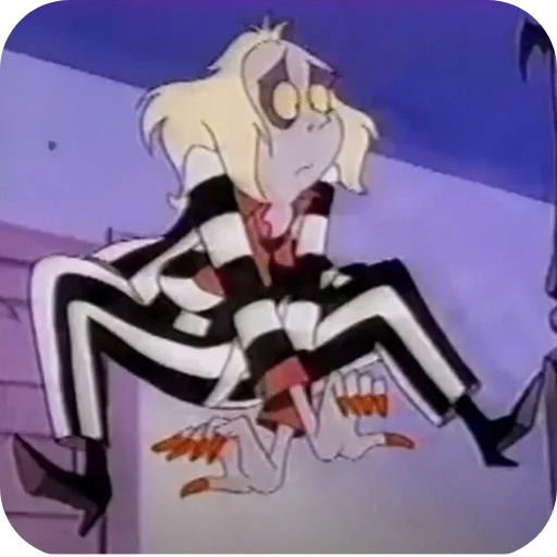 📖 Стикер «Beetlejuice» для Telegram