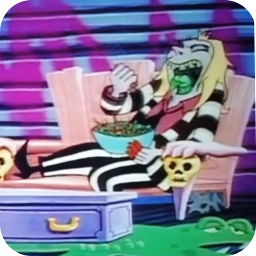 👍 Стикер «Beetlejuice» для Telegram