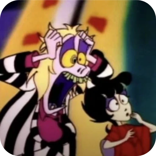 📖 Стикер «Beetlejuice» для Telegram