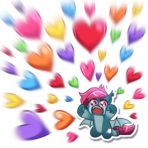 🩷 Стикер «Beet Lightning» для Telegram