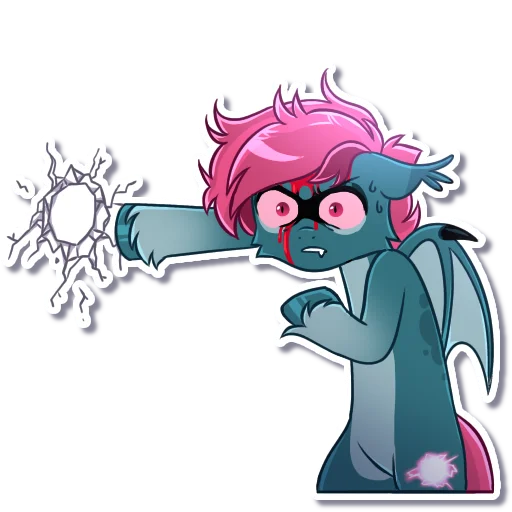 👹 Стикер «Beet Lightning» для Telegram