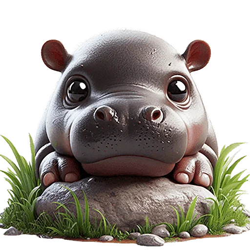 🥺 Стикер «Бегемотик 2» для Telegram