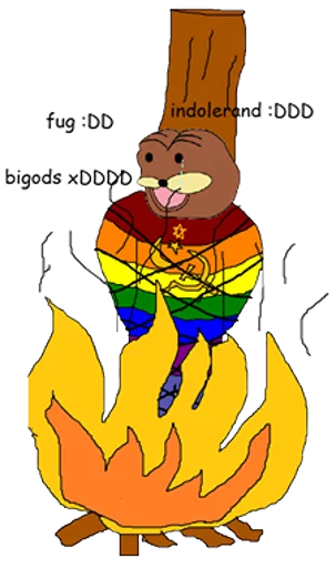 🏳️‍🌈 Стикер «begome ordodox» для Telegram