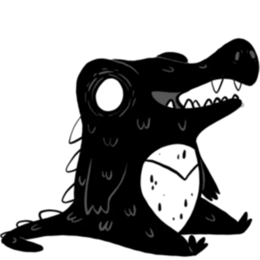 🐉 Стикер «Behemot_crta_stvari» для Telegram