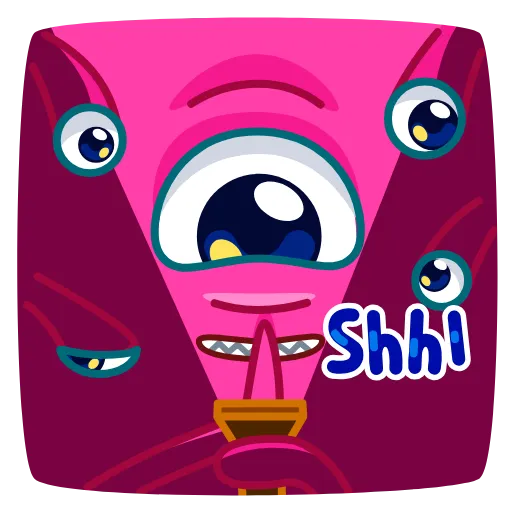 🔦 Стикер «Beholder» для Telegram