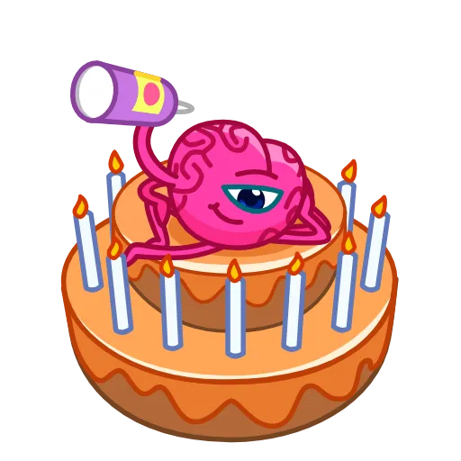 🎂 Стикер «Beholder» для Telegram