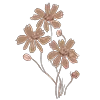 Стикер 19 Beige Brown