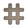 🤎 Эмодзи «Beige font» для Telegram