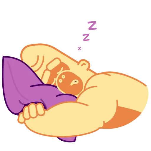 💤 Стикер «Beige Gorilla» для Telegram