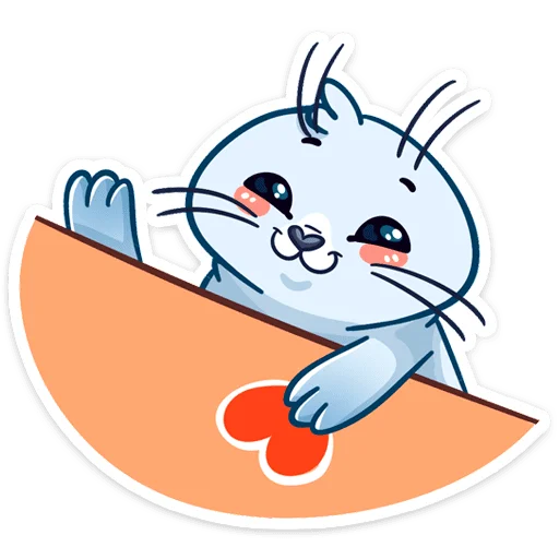 ❤ Стикер «Бельчик» для Telegram