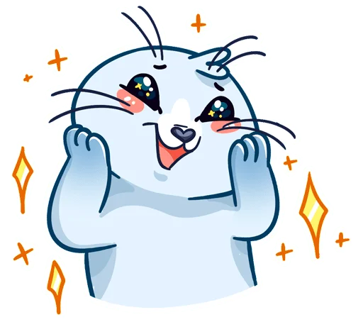 ☺ Стикер «Бельчик» для Telegram