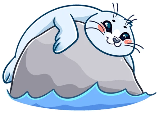 ☺ Стикер «Бельчик» для Telegram