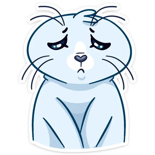🙁 Стикер «Бельчик» для Telegram