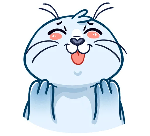 ❤ Стикер «Бельчик» для Telegram